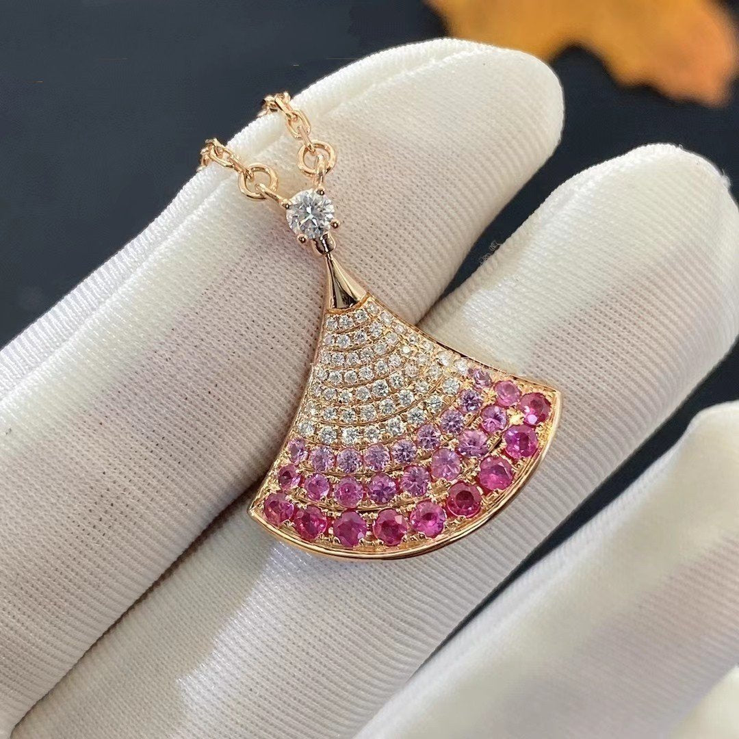 [Regalia jewelry]DREAM NECKLACE PINK GOLD PINK DIAMOND