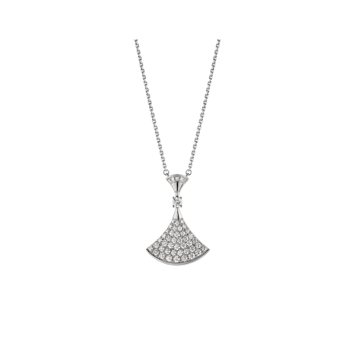 [Regalia jewelry]DREAM NECKLACE SILVER FULL DIAMOND