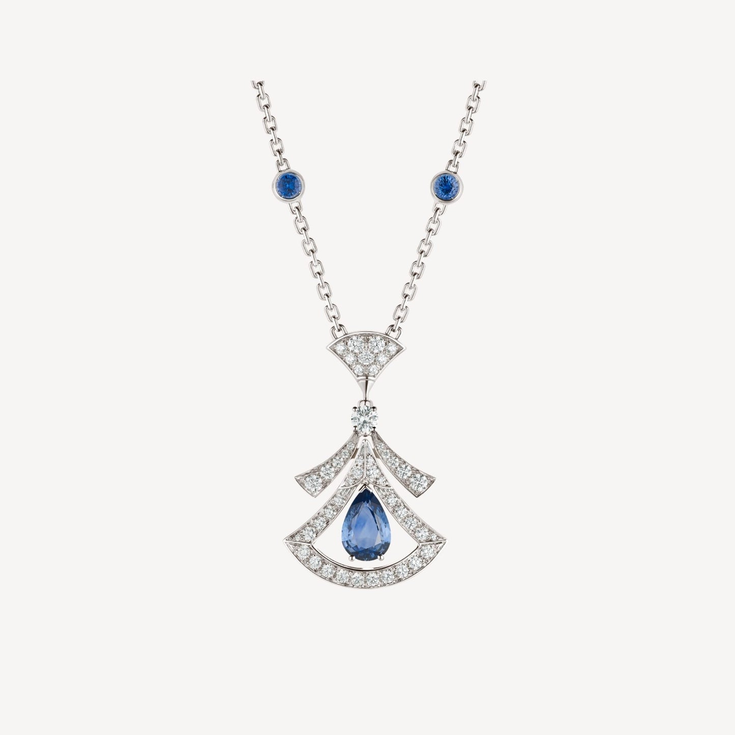 [Regalia jewelry]DREAM NECKLACE AGATE DIAMOND SILVER