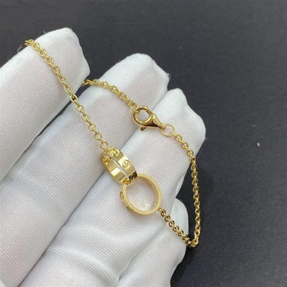[Regalia jewelry]LOVE BRACELET DOUBLE RING