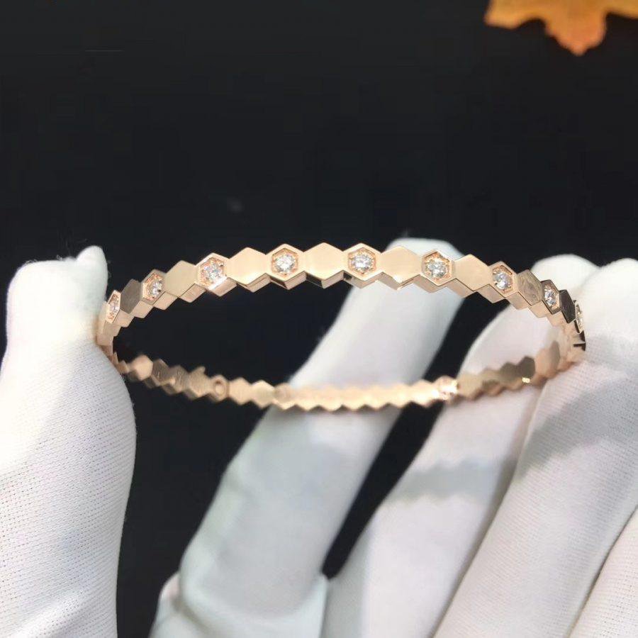 [Regalia jewelry]BEE LOVE PINK GOLD DIAMOND BRACELET