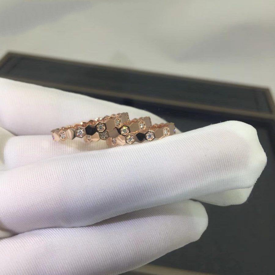 [Regalia jewelry]BEE LOVE RING PINK GOLD DIAMOND