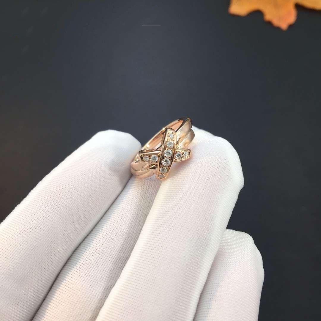 [Regalia jewelry]JEUX DE PINK GOLD DIAMOND RING