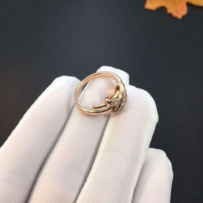 [Regalia jewelry]JEUX DE PINK GOLD DIAMOND RING