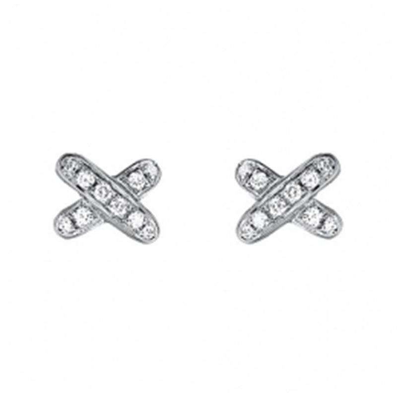 [Regalia jewelry]JEUX DE DIAMOND EARRINGS