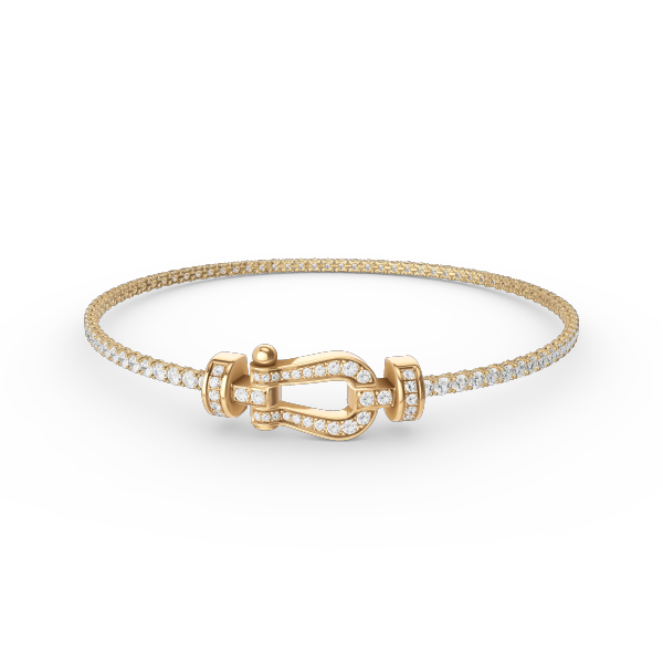 [Regalia jewelry]FORCE  HORSESHOE  DIAMOND TENNIS BRACELET