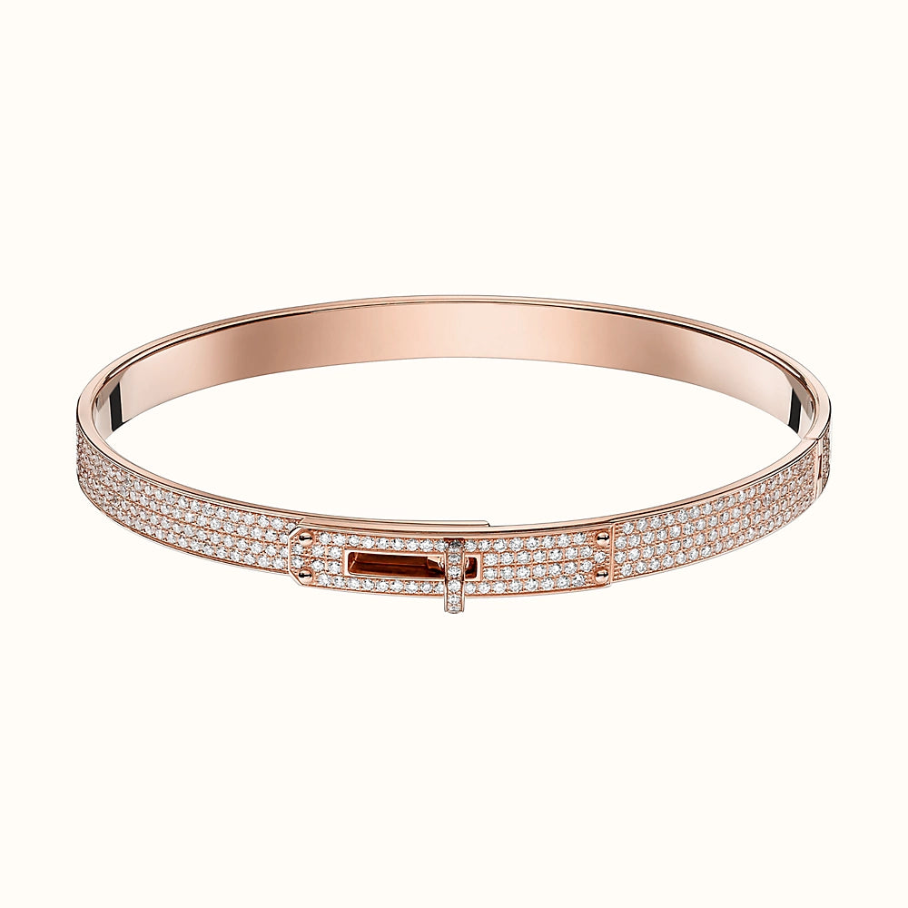 [Regalia jewelry]KELLY BRACELET DIAMOND PAVED