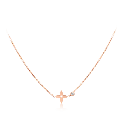 [Regalia jewelry]BLOSSOM PENDANT PINK GOLD AND DIAMOND