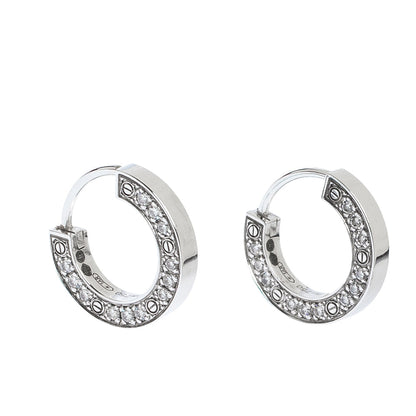 [Regalia jewelry]LOVE DIAMOND EARRINGS