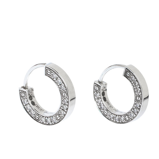 [Regalia jewelry]LOVE DIAMOND EARRINGS