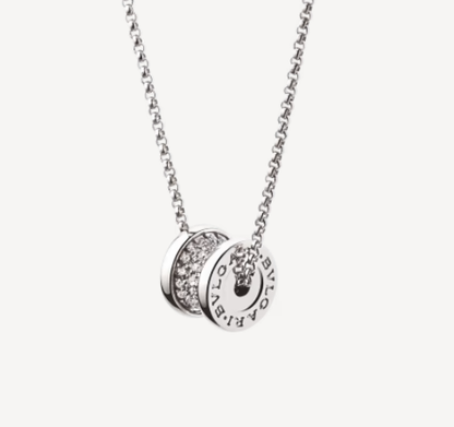 [Regalia jewelry]ZERO 1 SILVER DIAMOND NECKLACE