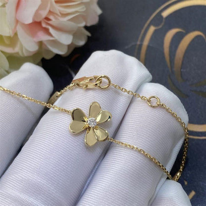 [Regalia jewelry]FRIVOLE GOLD FLOWER BRACELET