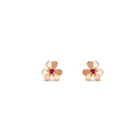 [Regalia jewelry]FRIVOLE  FLOWER PINK EARRINGS