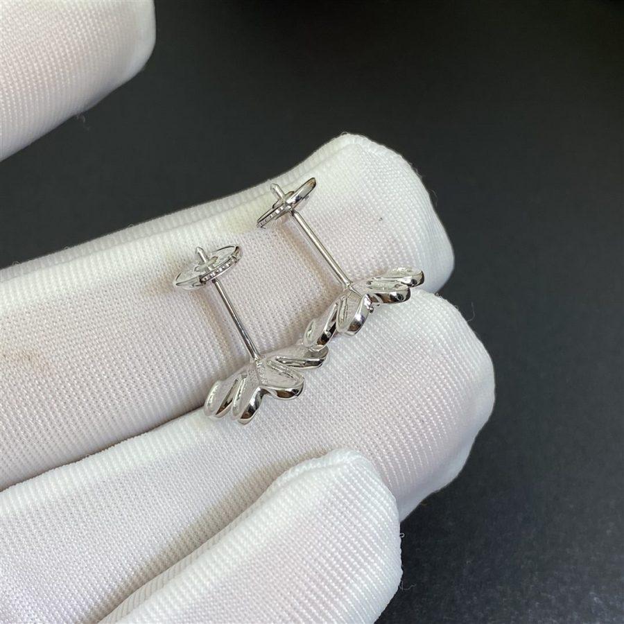 [Regalia jewelry]FRIVOLE MINI SILVER FLOWER EARRINGS