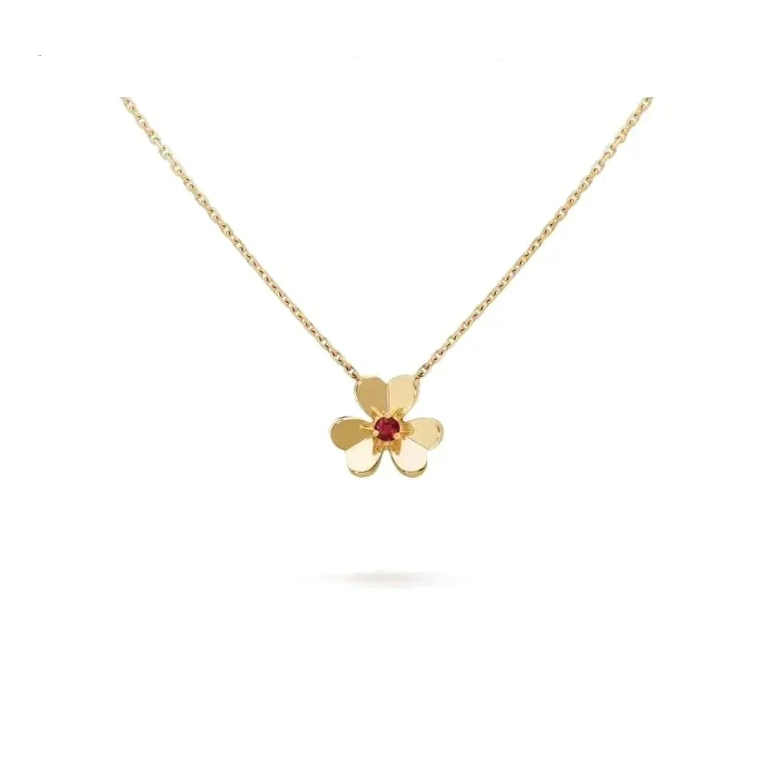 [Regalia jewelry]FRIVOLE GOLD FLOWER NECKLACE