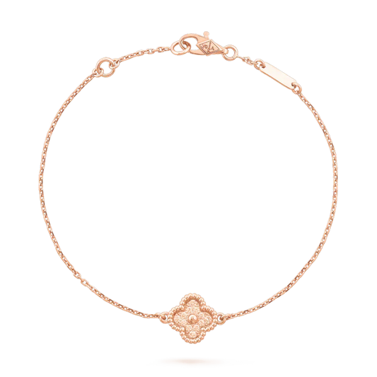 [Regalia jewelry]CLOVER SINGLE FLOWER BRACELET