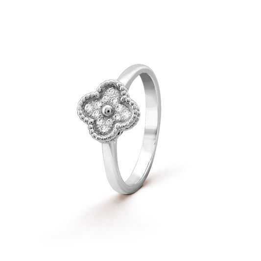 [Regalia jewelry]CLOVER DIAMOND RING