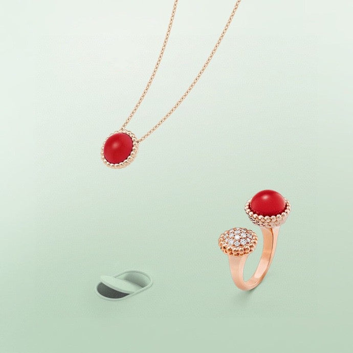 [Regalia jewelry]PERLEE COULEURS DIAMOND ROSE GOLD BETWEEN THE FINGER RING