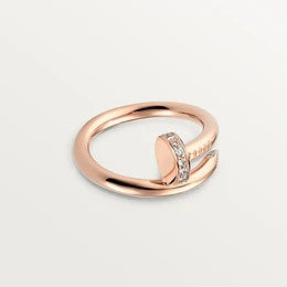 [Regalia jewelry]JUSTE RING 2.65MM PINK GOLD DIAMOND