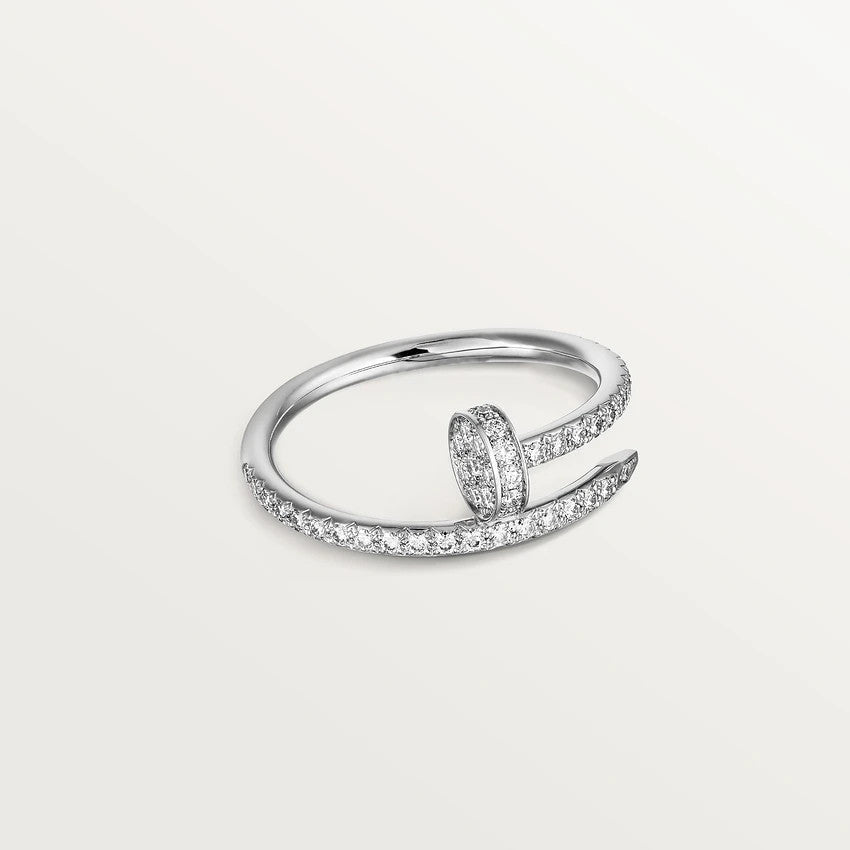 [Regalia jewelry]JUSTE RING 1.8MM SILVER DIAMONDS